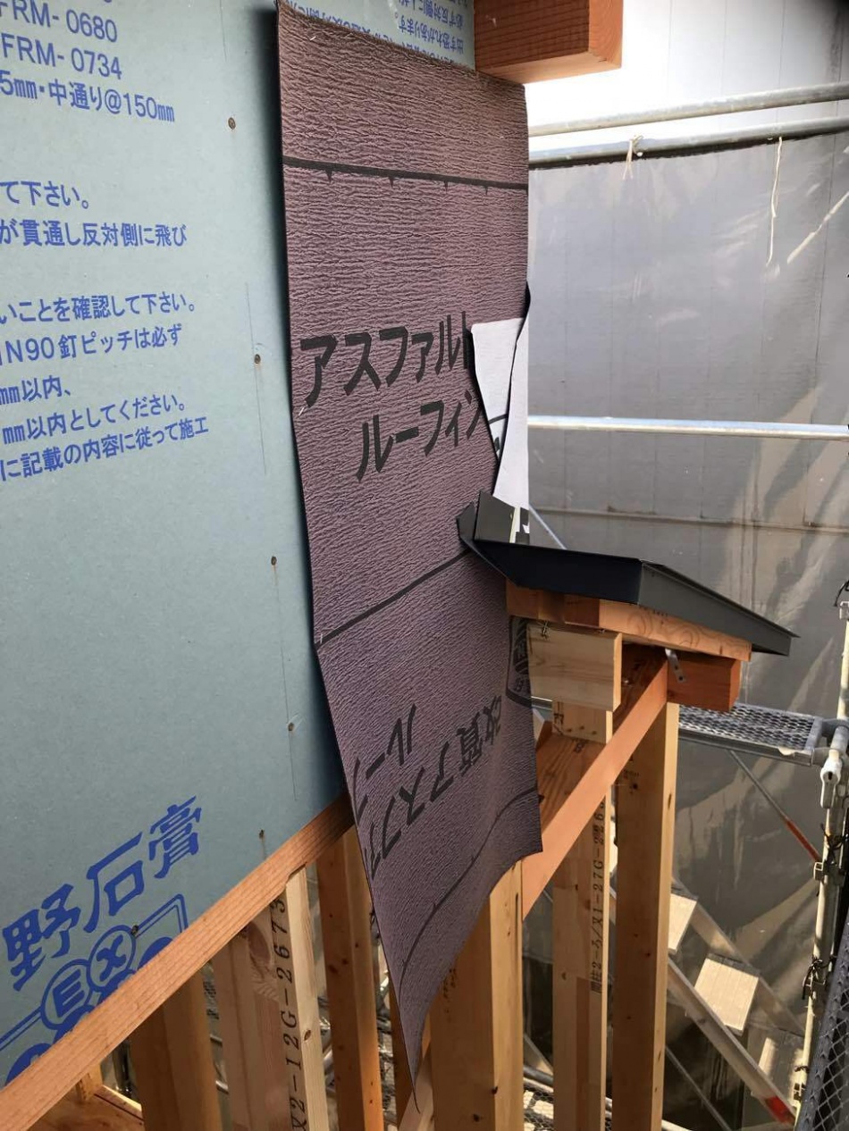 【埼玉県三郷市】T様邸注文住宅新築工事は木工事を行っています。