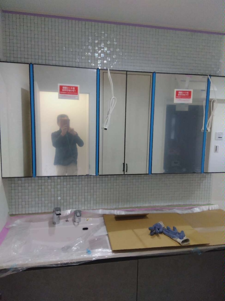 埼玉県三郷市I様邸注文住宅新築工事はクリーニングを行っています。