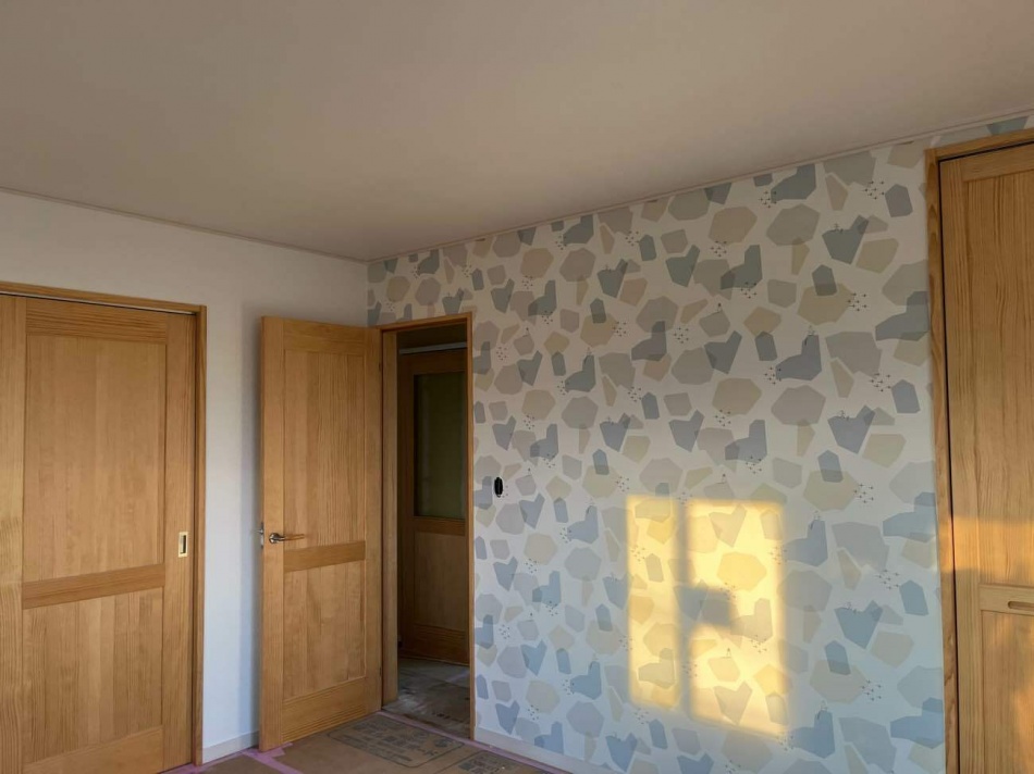 【埼玉県北葛飾郡松伏町】I様邸注文住宅新築工事は内装工事を行っています。