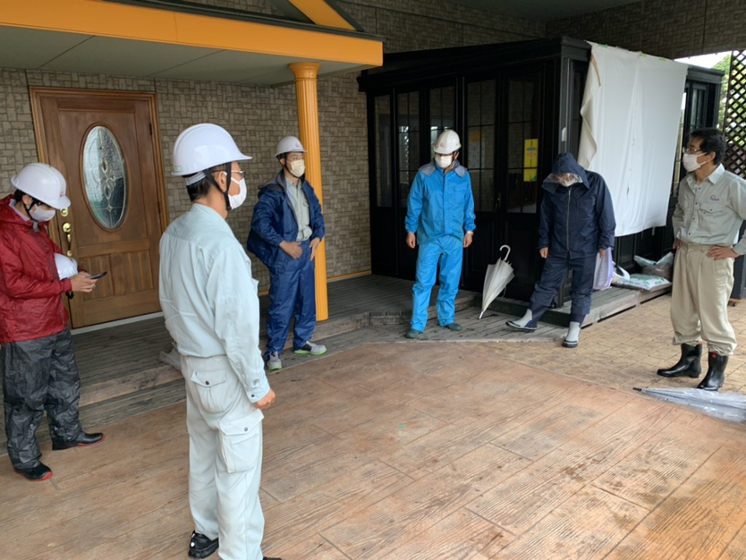 安全パトロールを行いました。松井産業