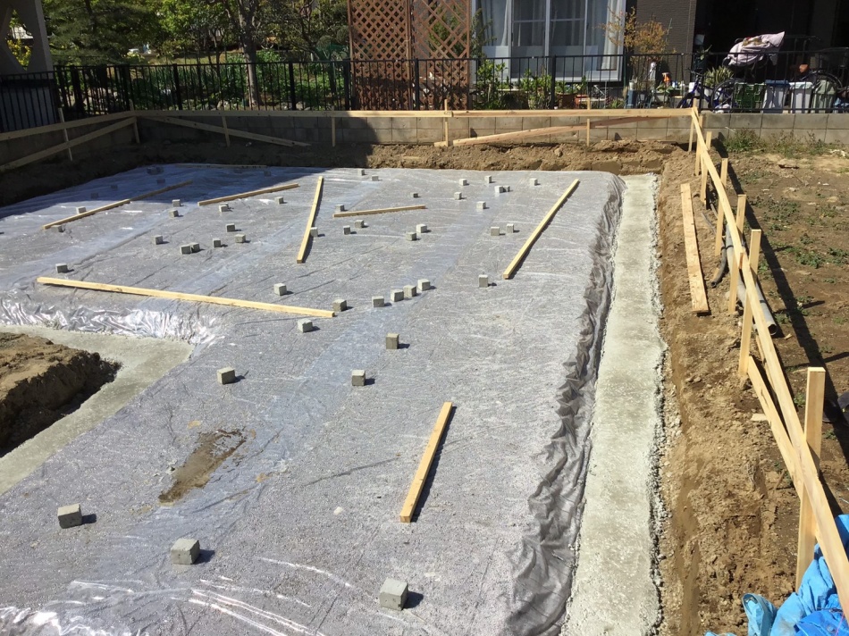 三郷市T様邸は基礎工事を行いました。松井産業