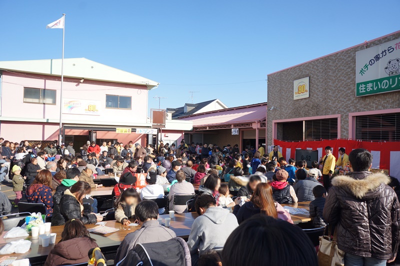 松井産業お客様感謝祭には多くのお客様にご参加いただきました。ご来場いただきありがとうございました。