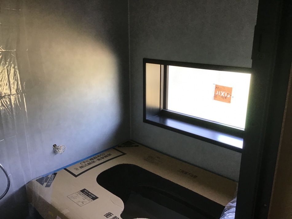 埼玉県三郷市M様邸注文住宅新築工事はユニットバスを施工しました。