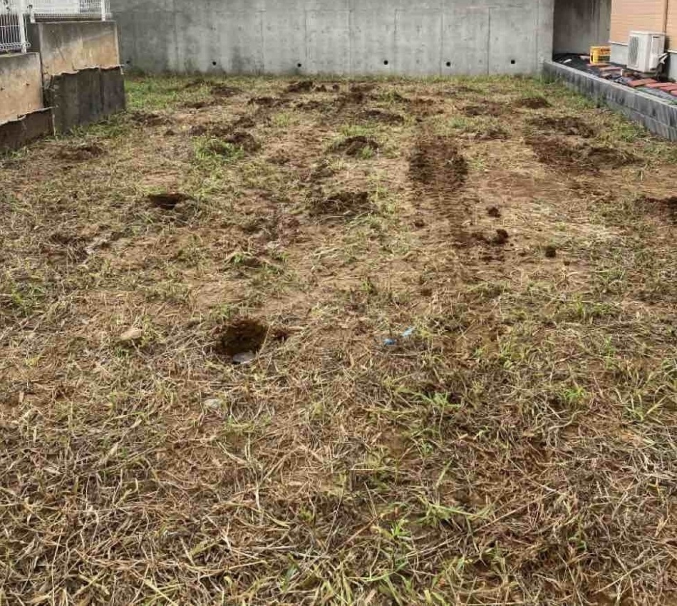 千葉県柏市M様邸注文住宅新築工事は杭工事を行いました。