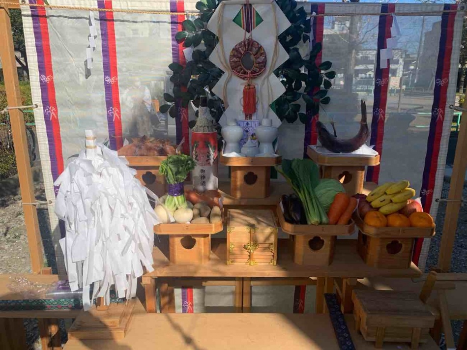 東京都足立区T様邸注文住宅新築工事は地鎮祭を行いました。