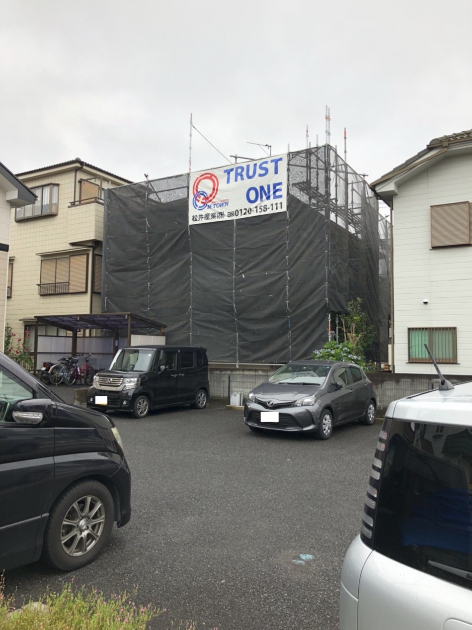 三郷市S様邸の工事が始まりました。