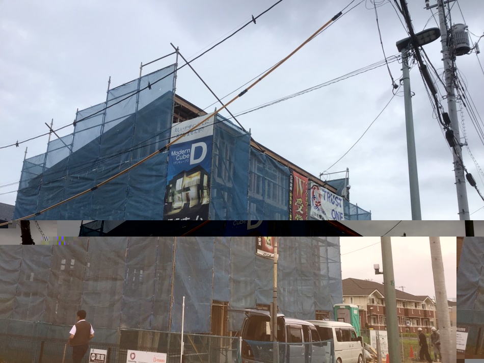 三郷市T様邸賃貸ガレージハウス新築工事です。