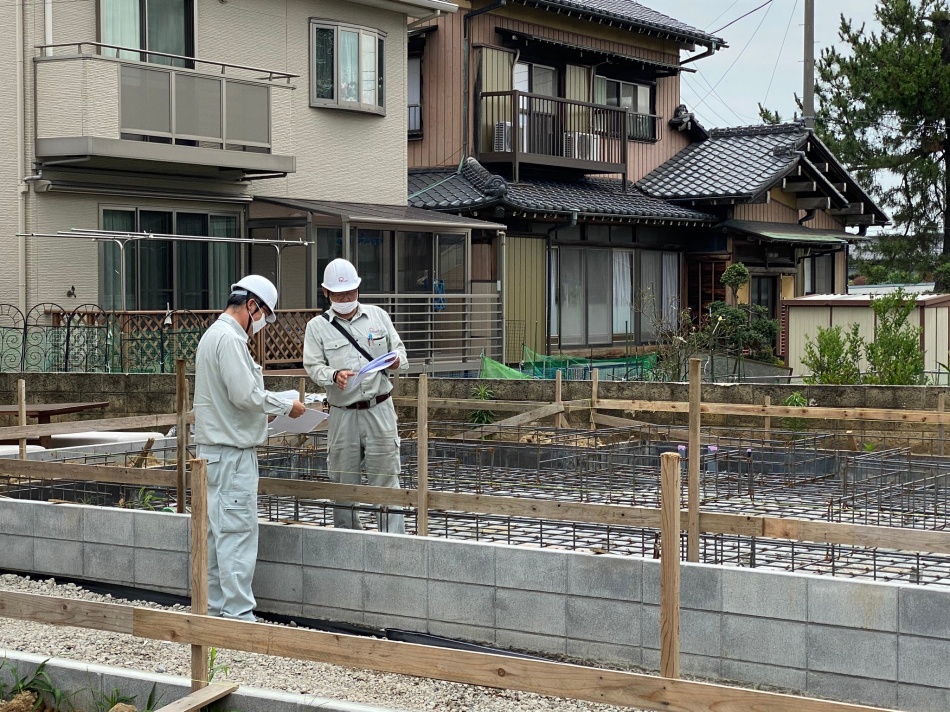 【埼玉県三郷市】N様邸は配筋検査を行いました。