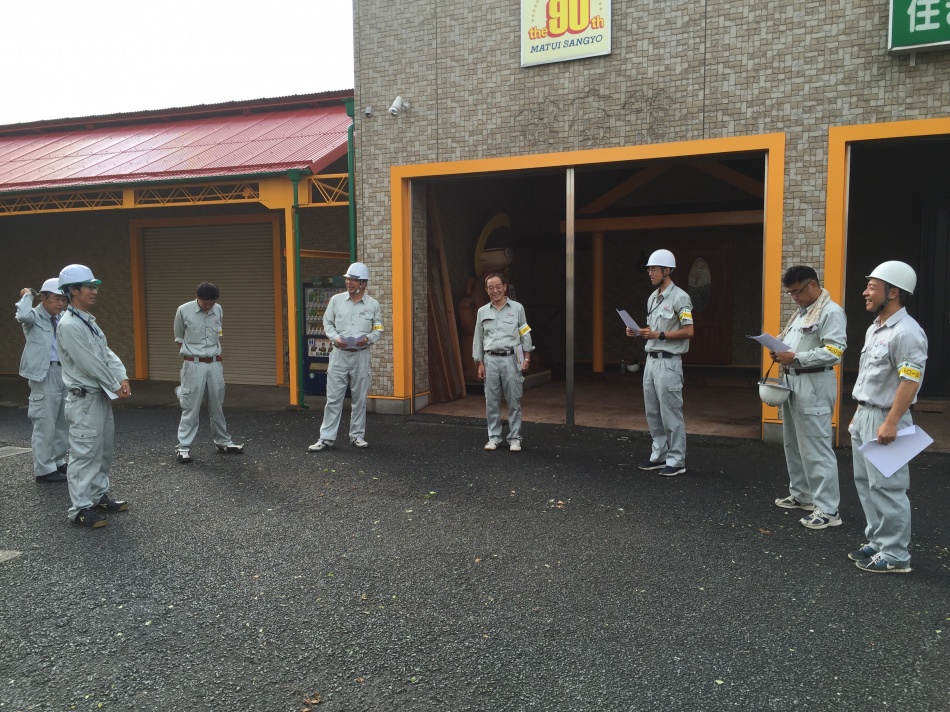 【第274回安全パトロール】台風後の現場チェックを行いました。