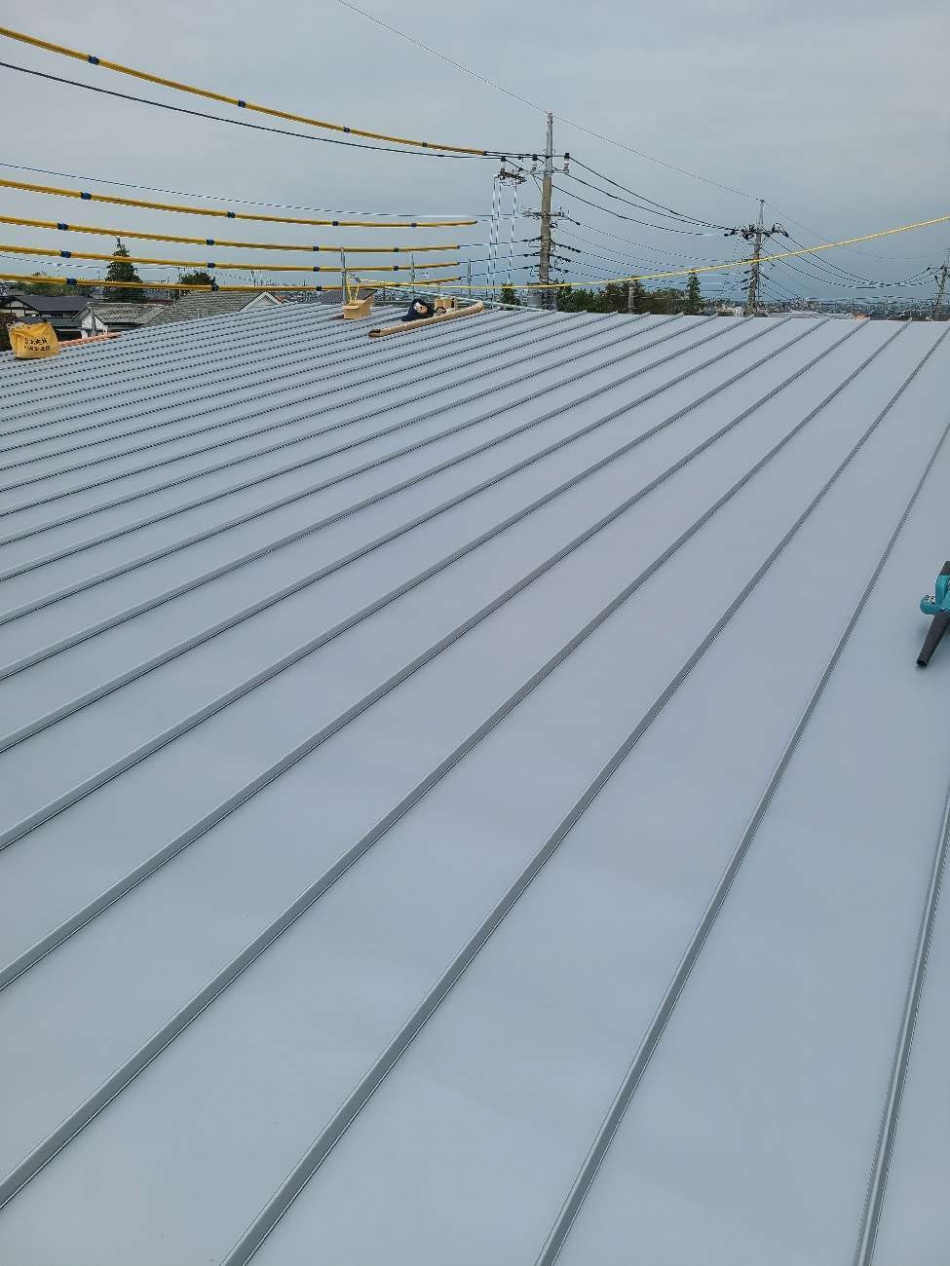 埼玉県北葛飾郡松伏町I様邸は屋根工事です。