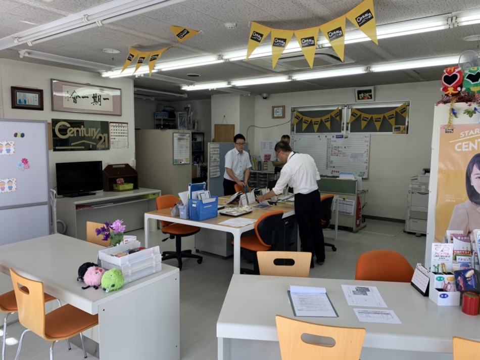 環境整備点検を行いました。