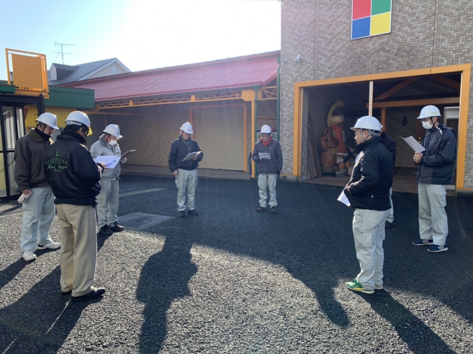 第411回安全パトロールを行いました。松井産業