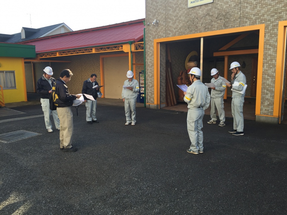 第283回目の安全パトロールを行いました。松井産業