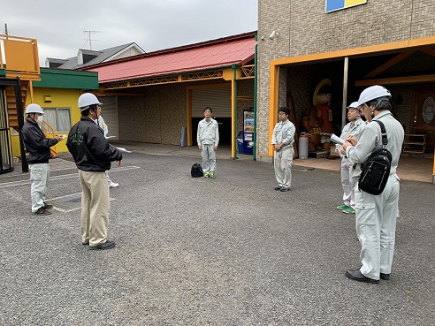 第421回の安全パトロールを行いました。松井産業