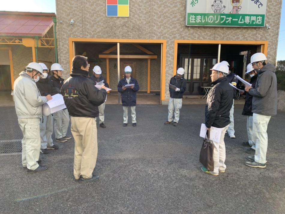 第97回目の協力業者様との勉強会と第458回目のパトロールです。