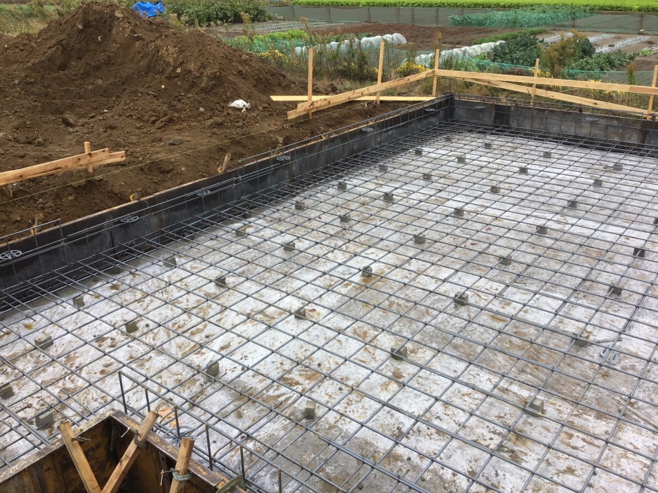 【越谷市】H様邸は基礎工事、配筋工事、配筋検査をしました。