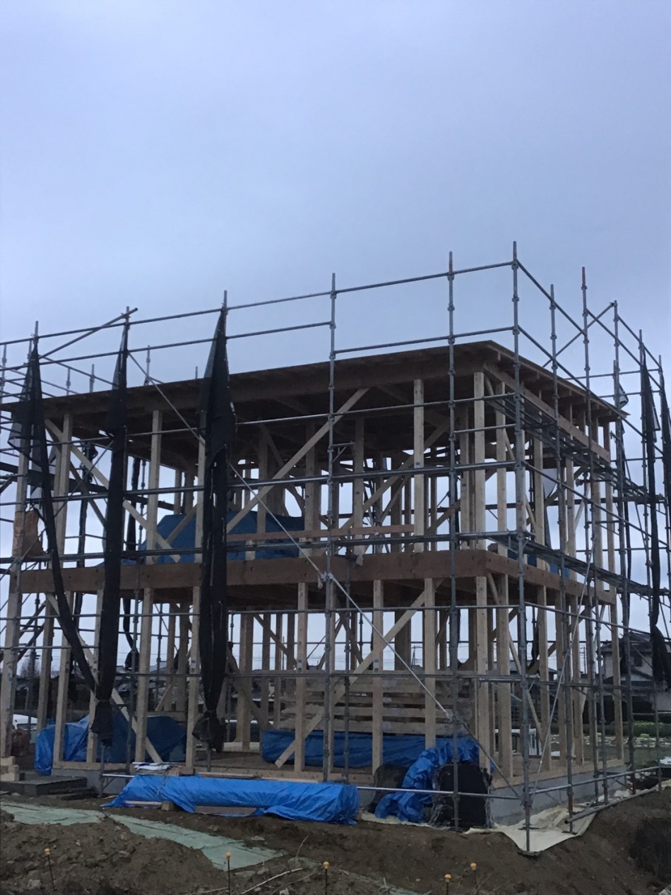 【越谷市】H様邸は上棟しました。松井産業