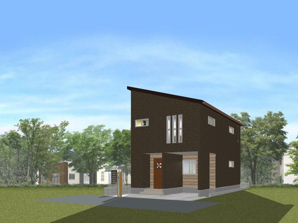 東京都足立区M様邸注文住宅新築工事は完成見学会を行います。