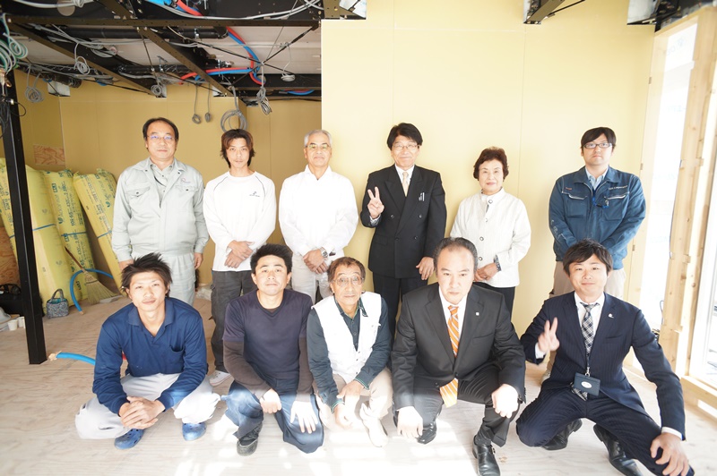 【東京都足立区】T様賃貸マンション上棟のお清めを行いました。松井産業株式会社 イシンホーム三郷店