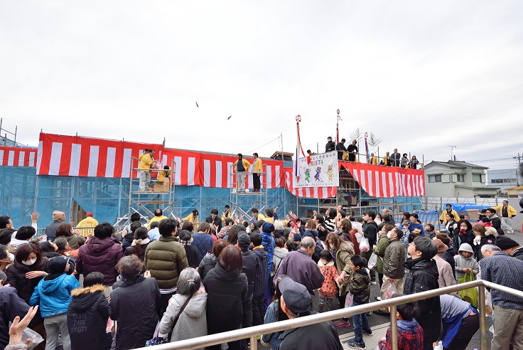 社会福祉法人彦成福祉会彦成苑グループホーム「トラスト和」上棟式でした。