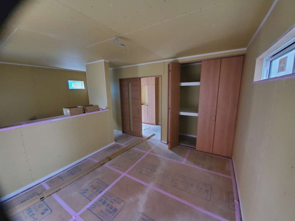 埼玉県三郷市K様邸注文住宅新築工事は木工事が完了しました。