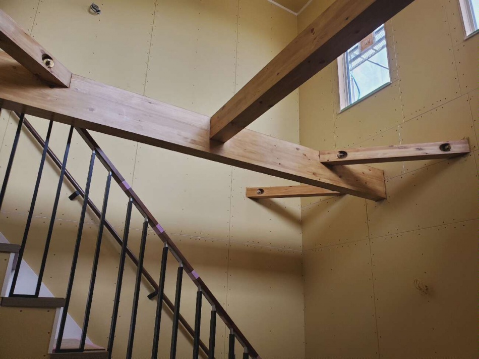 【埼玉県吉川市】Y様邸注文住宅新築工事は木工事が完了しました。