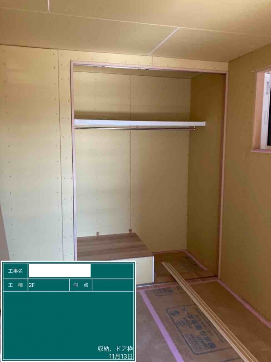 埼玉県吉川市T様邸注文住宅新築工事は木工事中です。