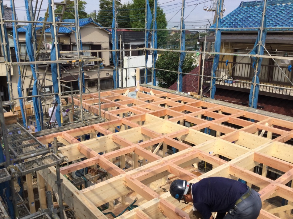 【埼玉県三郷市】Y様邸は上棟です。松井産業株式会社 イシンホーム三郷店
