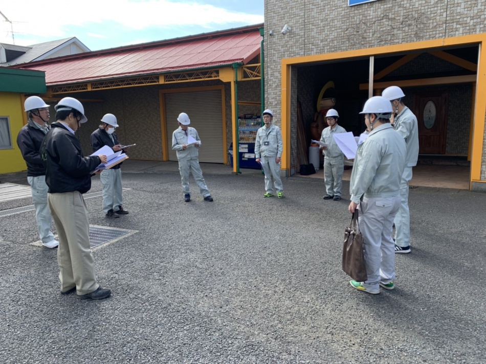 第420回目の安全パトロールです。松井産業