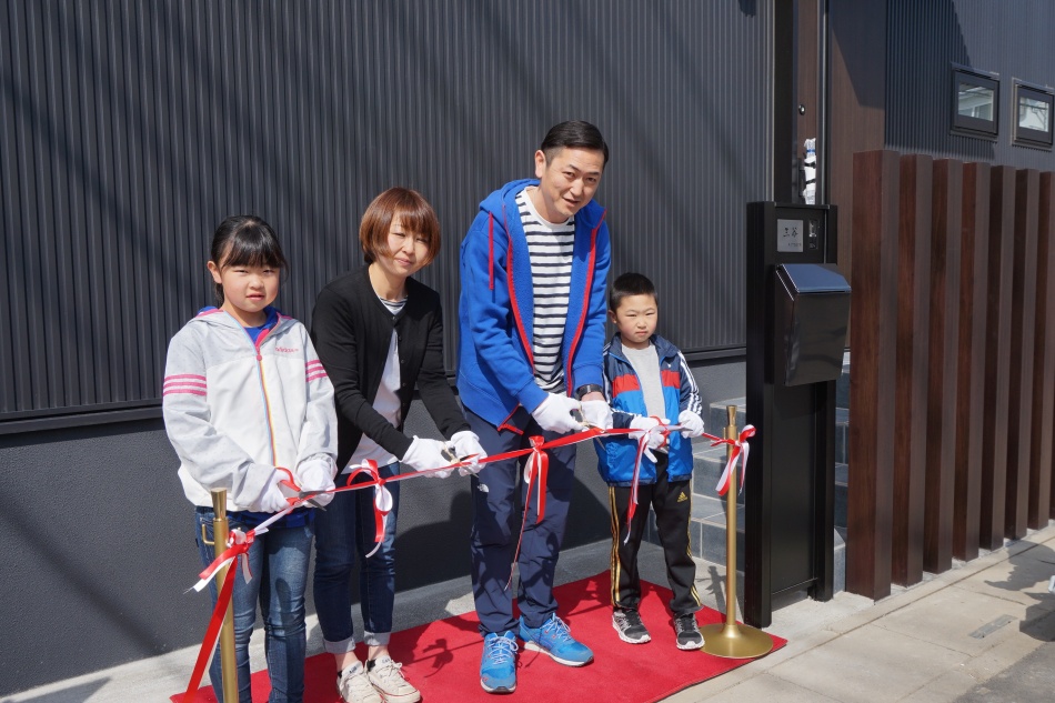 3/25の「M様邸」竣工・お引渡しの様子です。