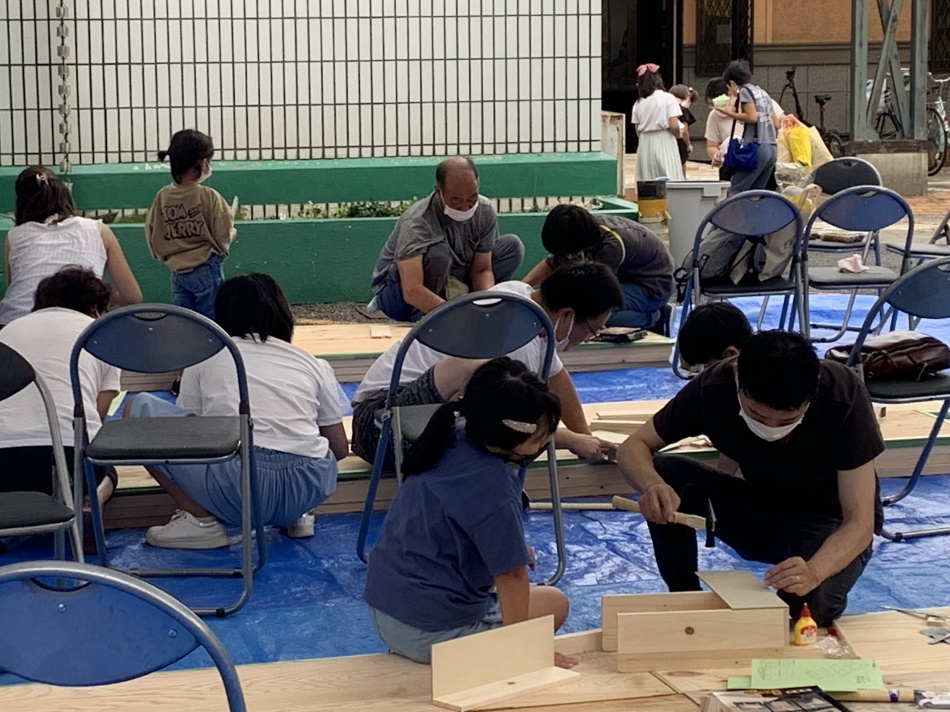 親子工作教室を行いました。