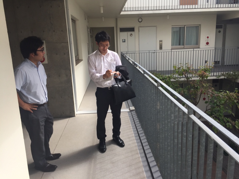 防音スタジオ型の賃貸マンションで、全国賃貸住宅の取材です。