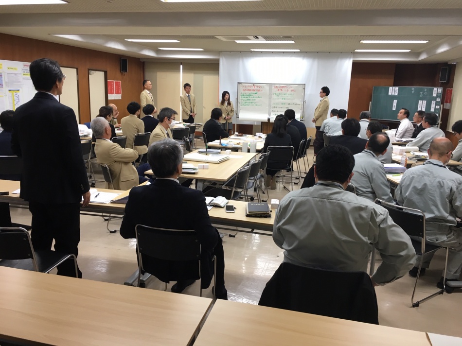 本日より仕事始め。経営品質の勉強会です。