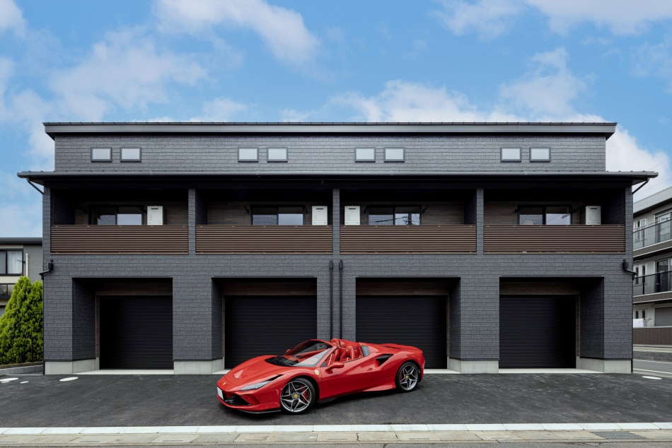 埼玉県吉川市 土地活用事例 賃貸ガレージハウス