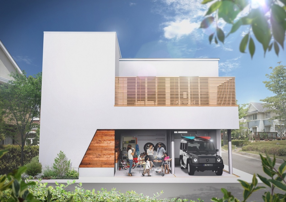 ガレージハウスが人気