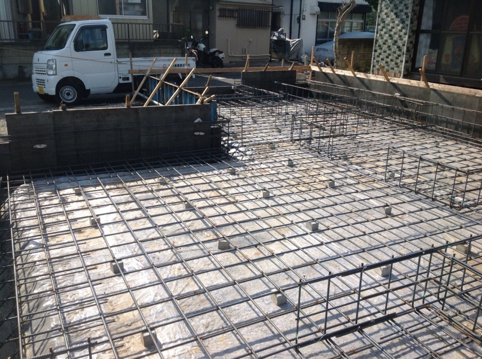 【埼玉県三郷市】Y様邸新築工事は基礎配筋工事を行いました。松井産業株式会社 イシンホーム三郷店