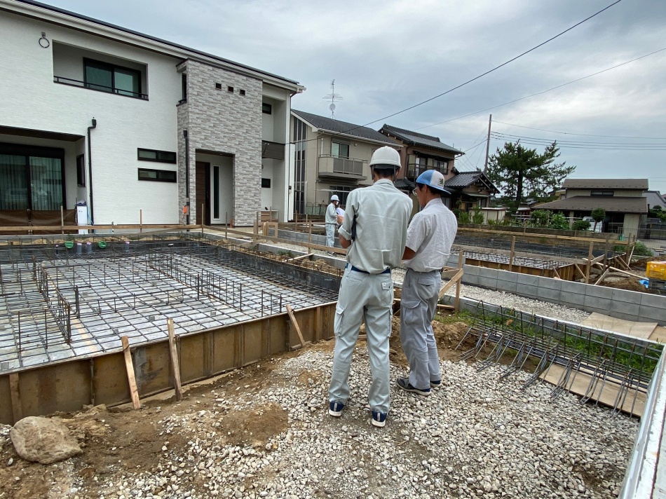 埼玉県吉川市Y様邸は基礎配筋検査を行いました。
