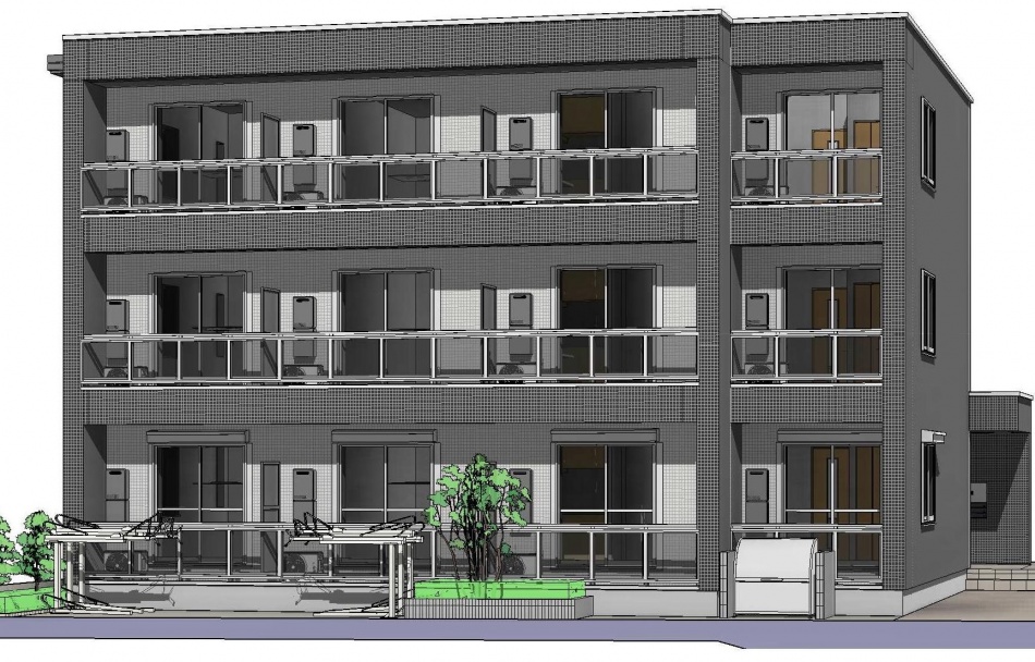 足立区H様賃貸マンション新築工事がスタートいたします。松井産業