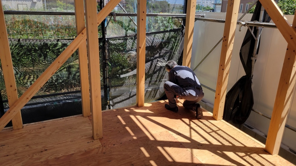 埼玉県三郷市S様邸注文住宅新築工事は上棟後のお清めをさせていただきました。