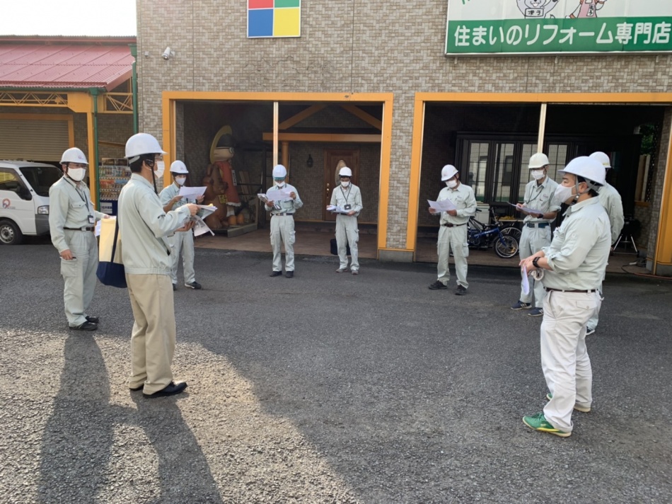 第493回目の安全品質パトロールを行いました。