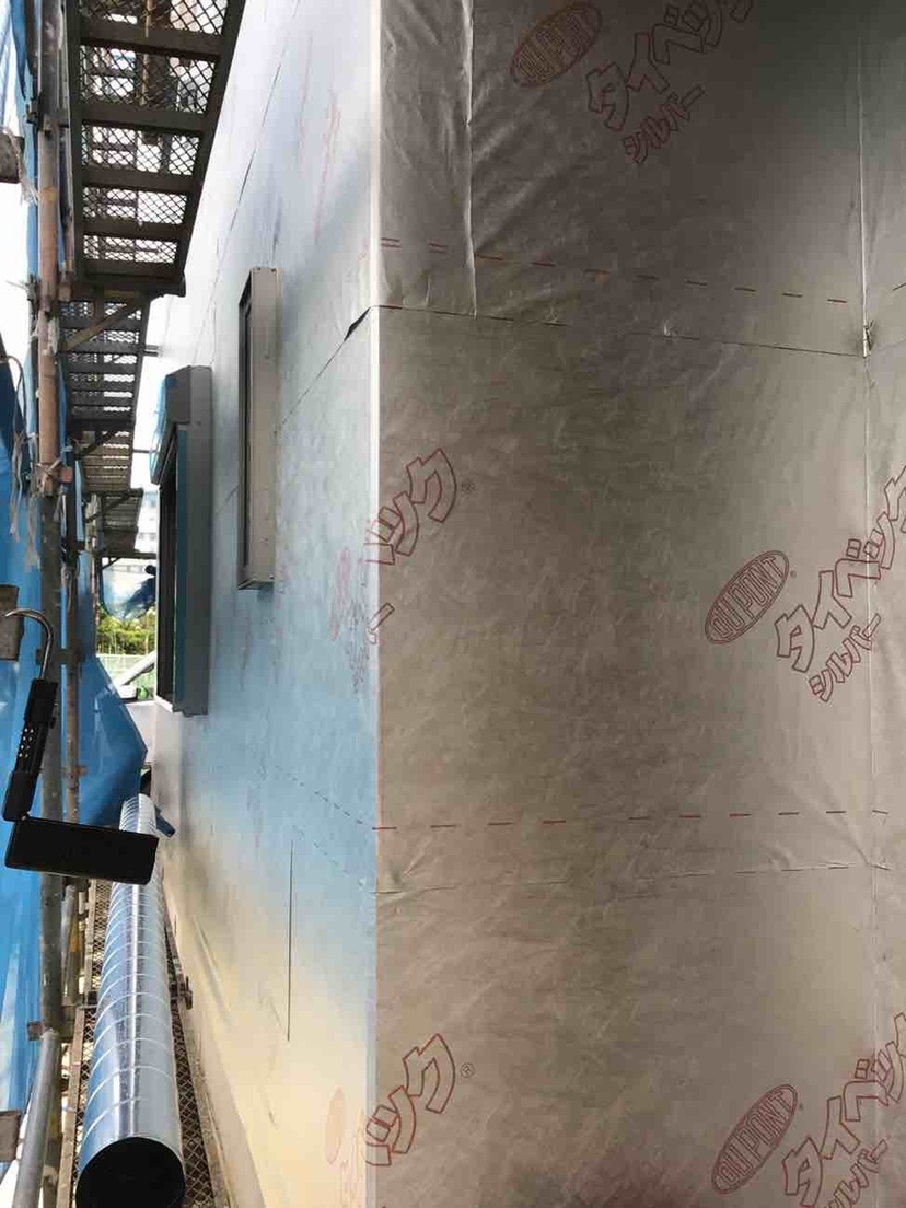 埼玉県八潮市O様邸はタイベックシルバーを施工しました。