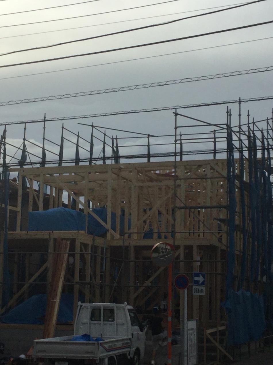 【越谷市】S様邸は上棟しました。松井産業