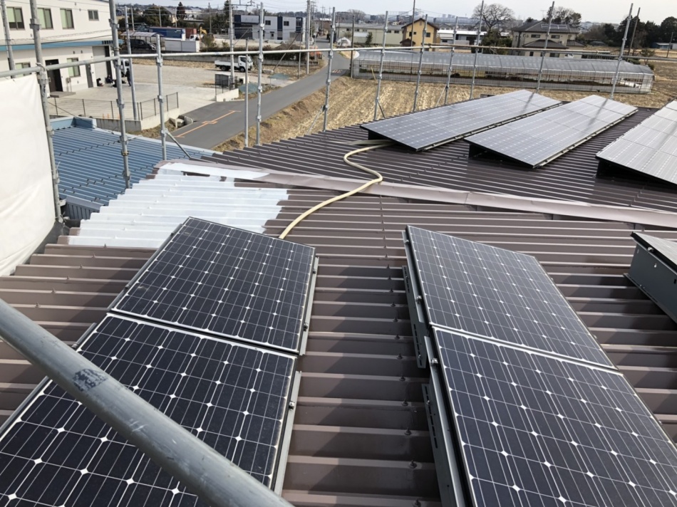 吉川市F様倉庫外装工事