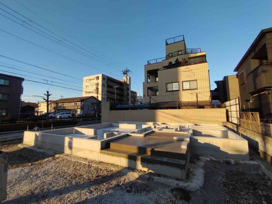 東京都足立区S様邸注文住宅新築工事は基礎工事が完了しました。