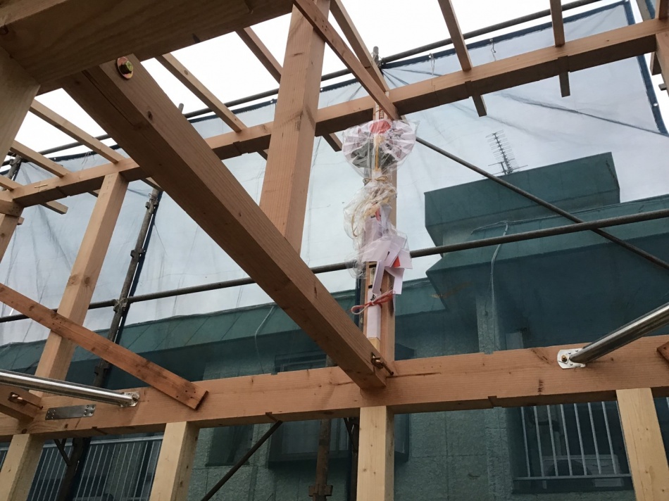 草加市N様邸は上棟しました。松井産業