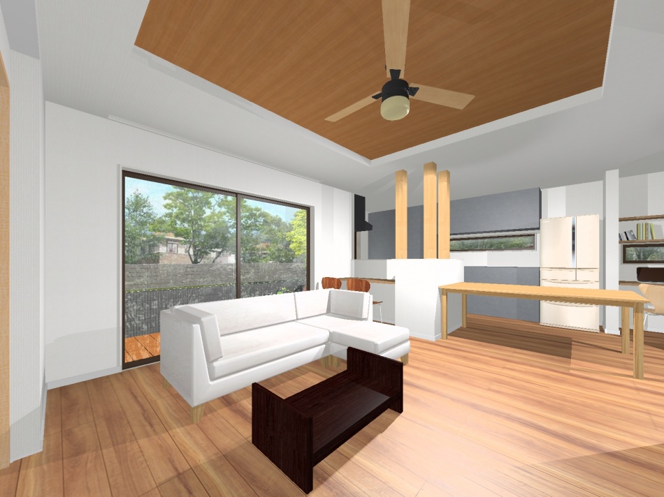 東京都足立区S様邸注文住宅新築工事は完成見学会を行います。