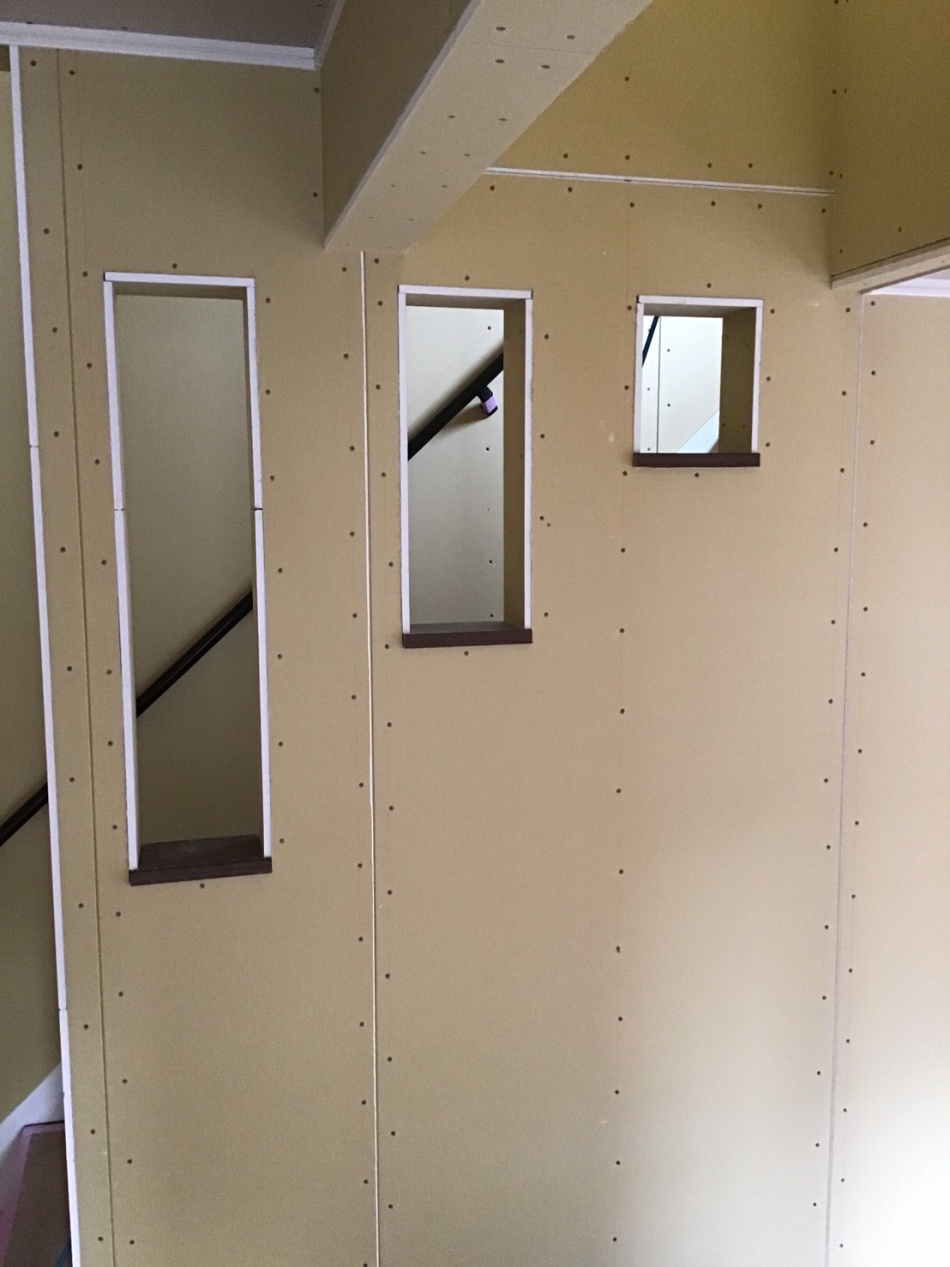 埼玉県三郷市S様邸注文住宅新築工事は内装工事中です。