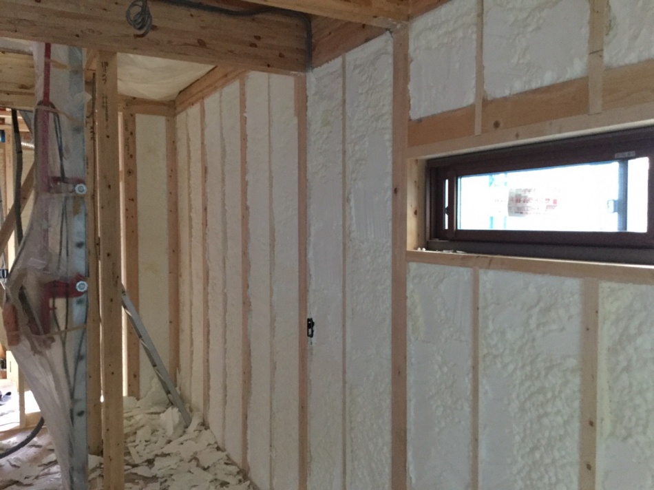 【埼玉県三郷市】K様邸はウレタン吹き付け断熱工事を行いました。