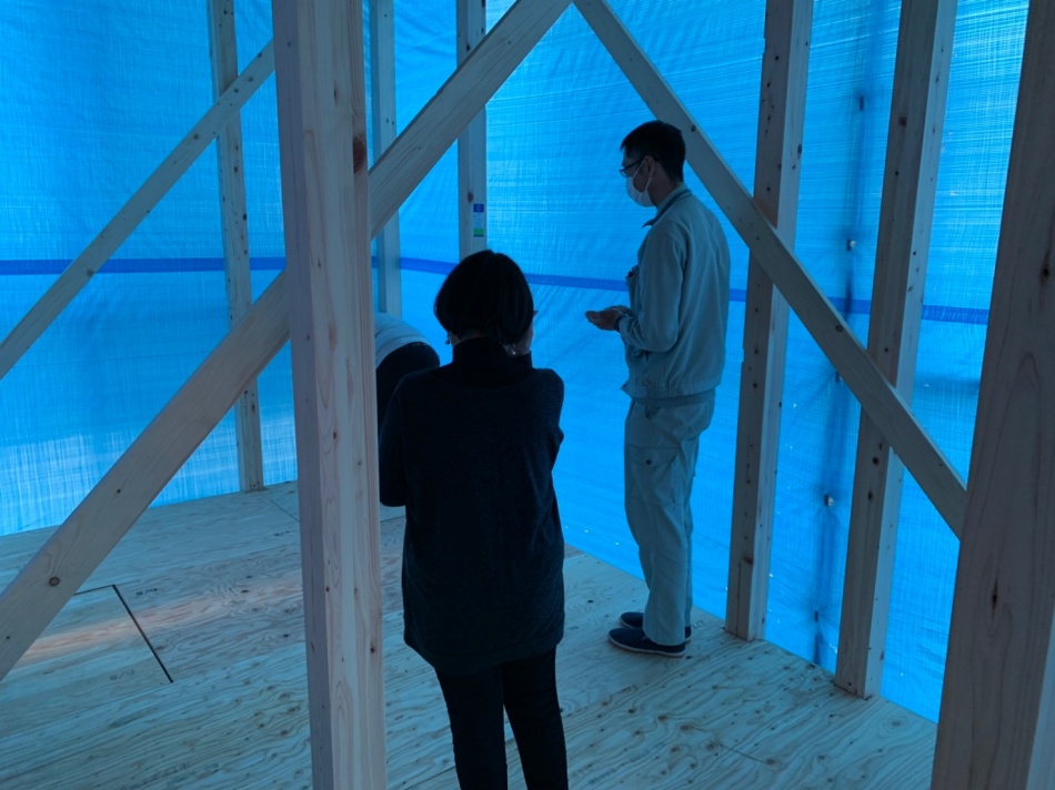 三郷市S様邸は上棟お清めを行いました。