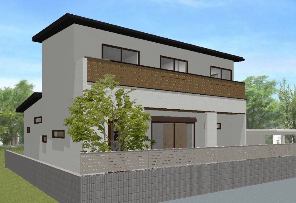 WEB完成見学会 東京都足立区 折り上げ天井×吹抜け 広がりのあるリビング空間がある家